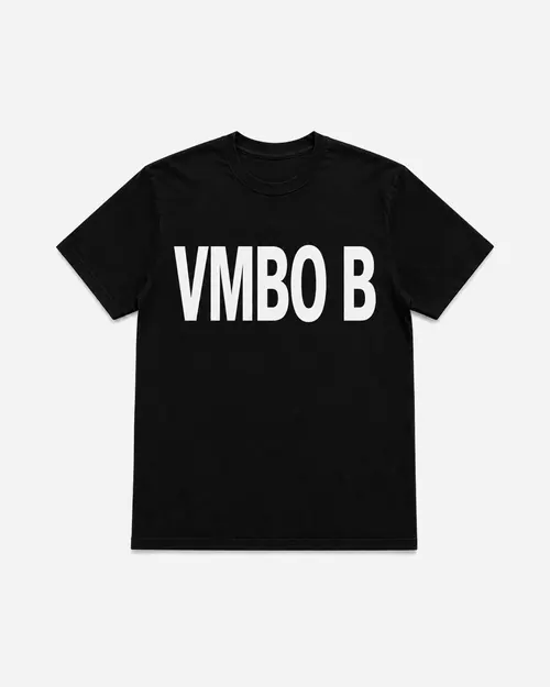VMBO B T-shirt, Black