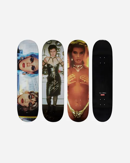 Nan Goldin/Supreme skateboards